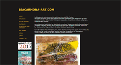 Desktop Screenshot of isacarmona-art.com